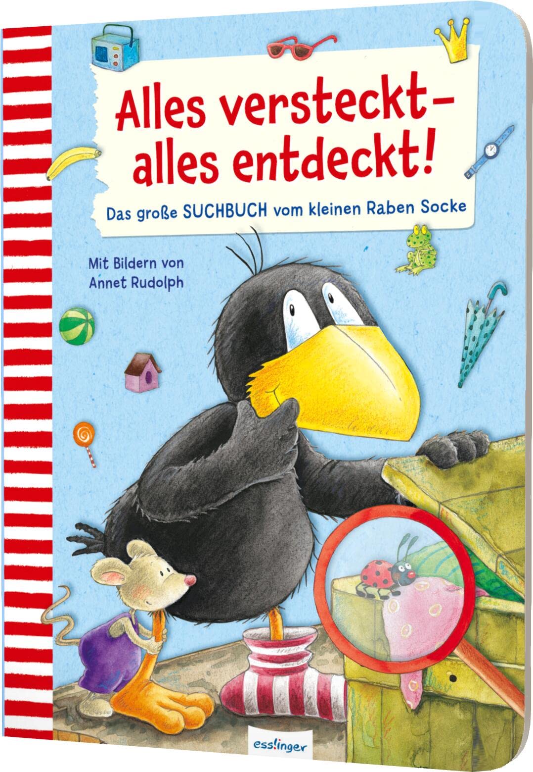 Der kleine Rabe Socke: Alles versteckt - alles entdeckt!: Das große Suchbuch vom kleinen Raben Socke