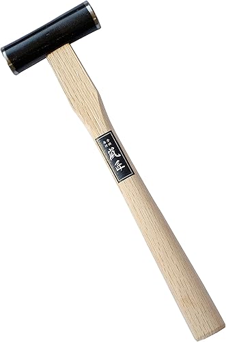 RANSHOU Martillo de carpintero japonés GENNO 450 g  158 oz de doble cara martillo de madera para cincel avión de mano japonés clavo fabricado en