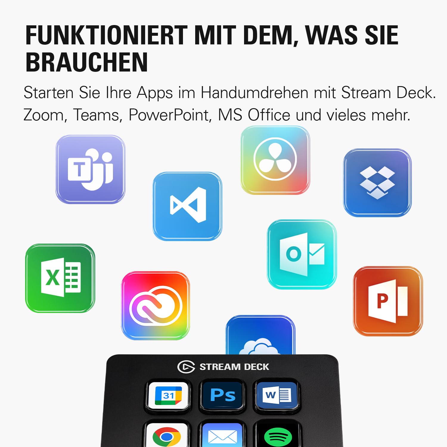 Elgato Stream Deck Mini, 6 anpassbare LCD-Makrotasten
