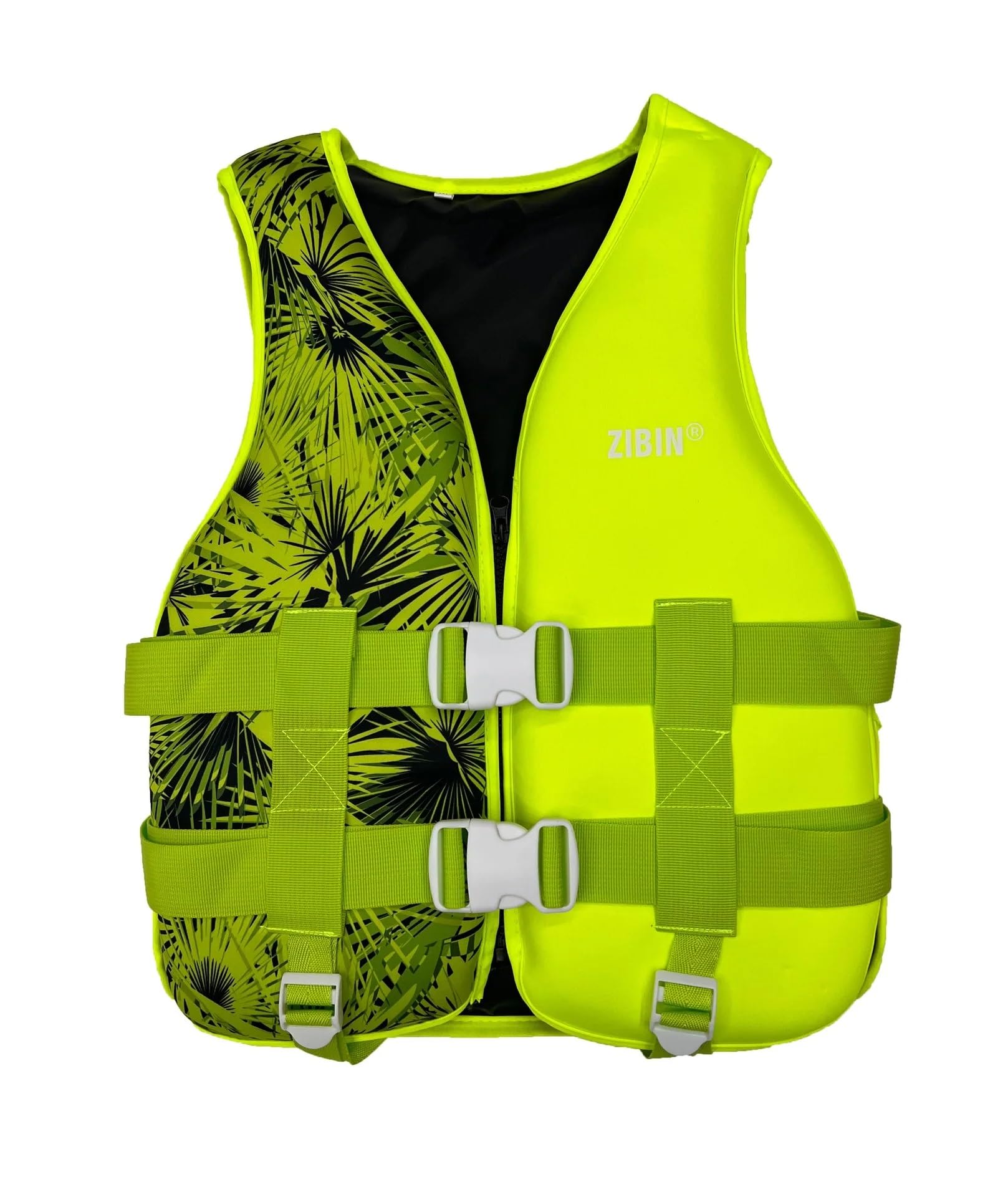 Life Jacket Safety Vests Water Suit Kayak Boating Swimming Surfing Drifting Gear, Size XXL, 90 to 120 Kg. - Yellow.