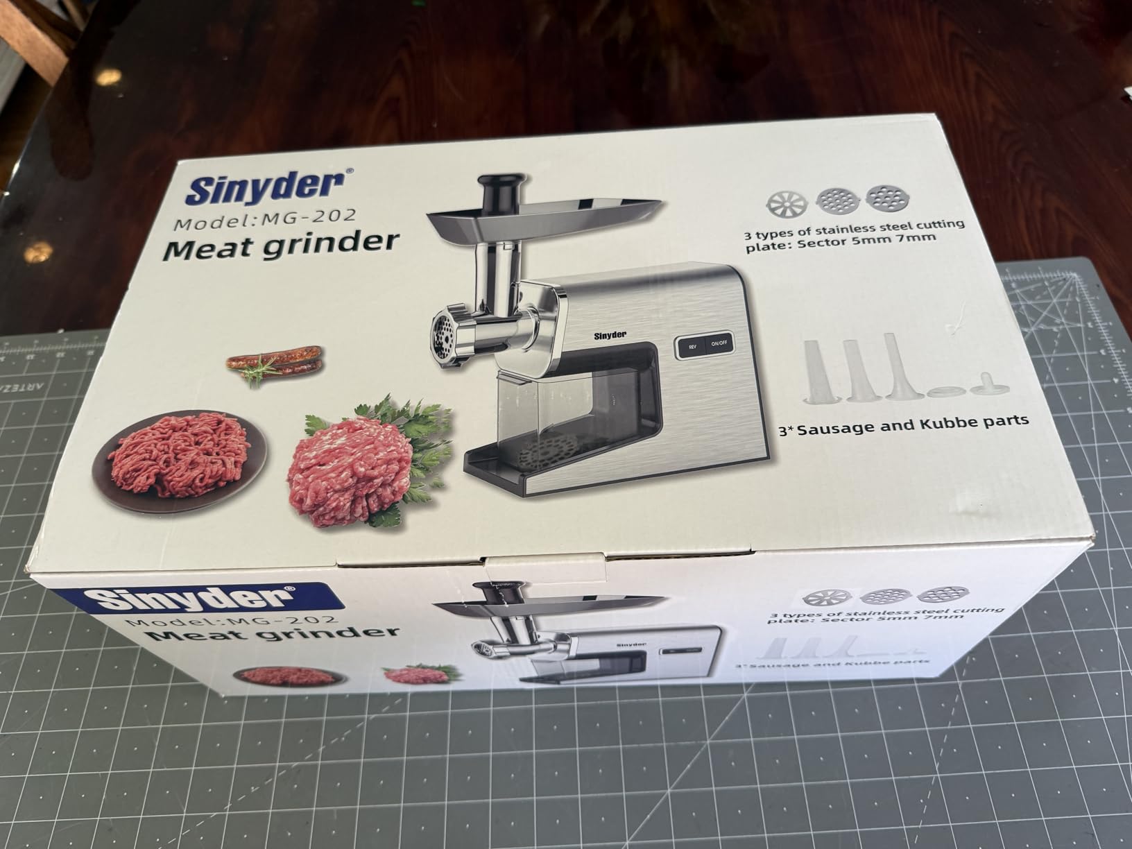 electric meat grinder 3000W max product image 2