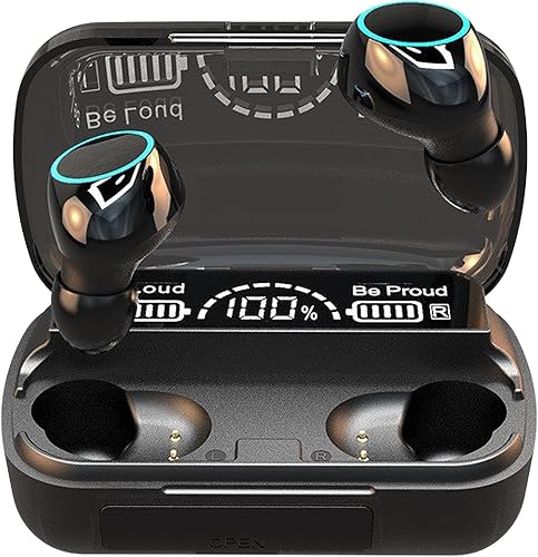 M10 Wireless TWS Mini Touch Earphones, Bluetooth 5.3, True Wireless Earbuds with Charging Case