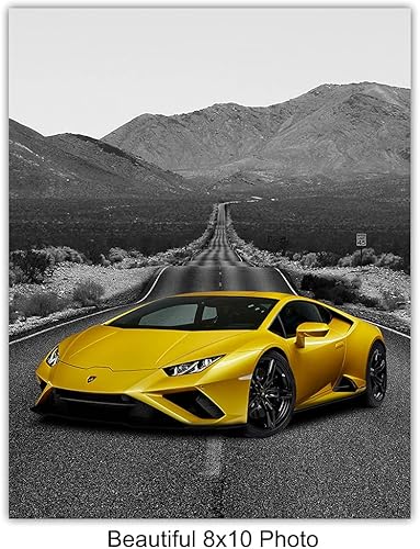 Miniatura 4 de Lamborghini Aventador, Terzo Millenio, Huracan, Maisto, Gallardo - TRON Lamborghini Poster - Blue Lamborghini Car - Lambo Poster for Men -