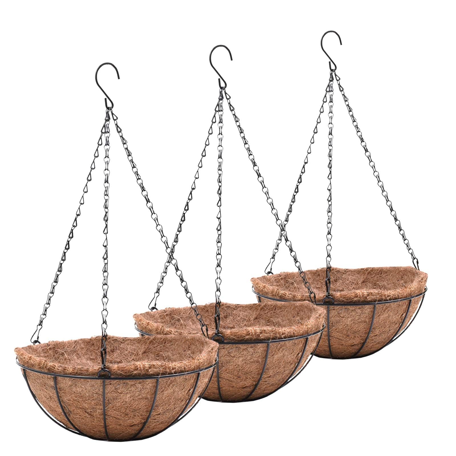 EIMQUVW Metal Hanging Planters