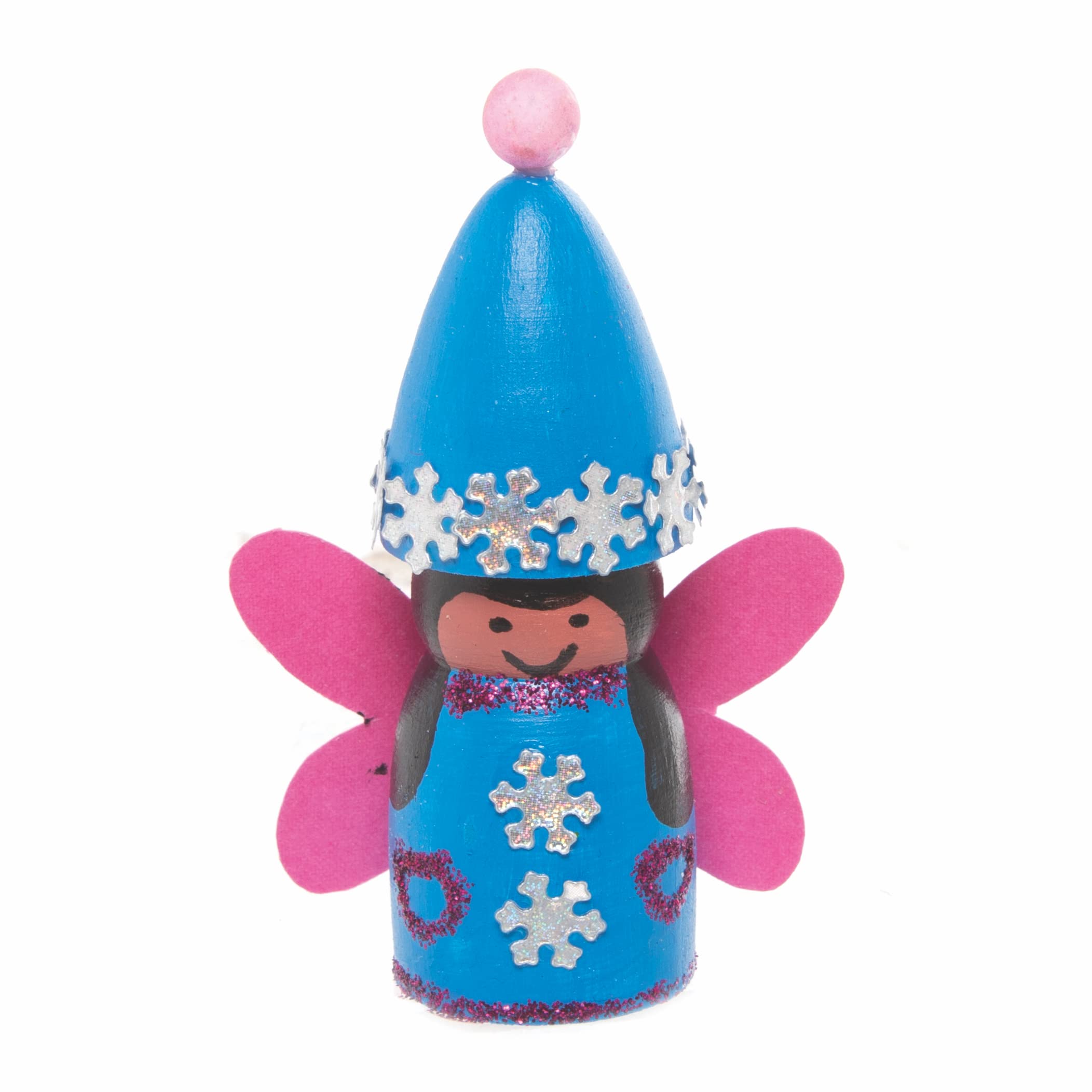 Flocon De Neige | Mini Formes En Bois à Décorer Pour Projets Manuels | Baker Ross