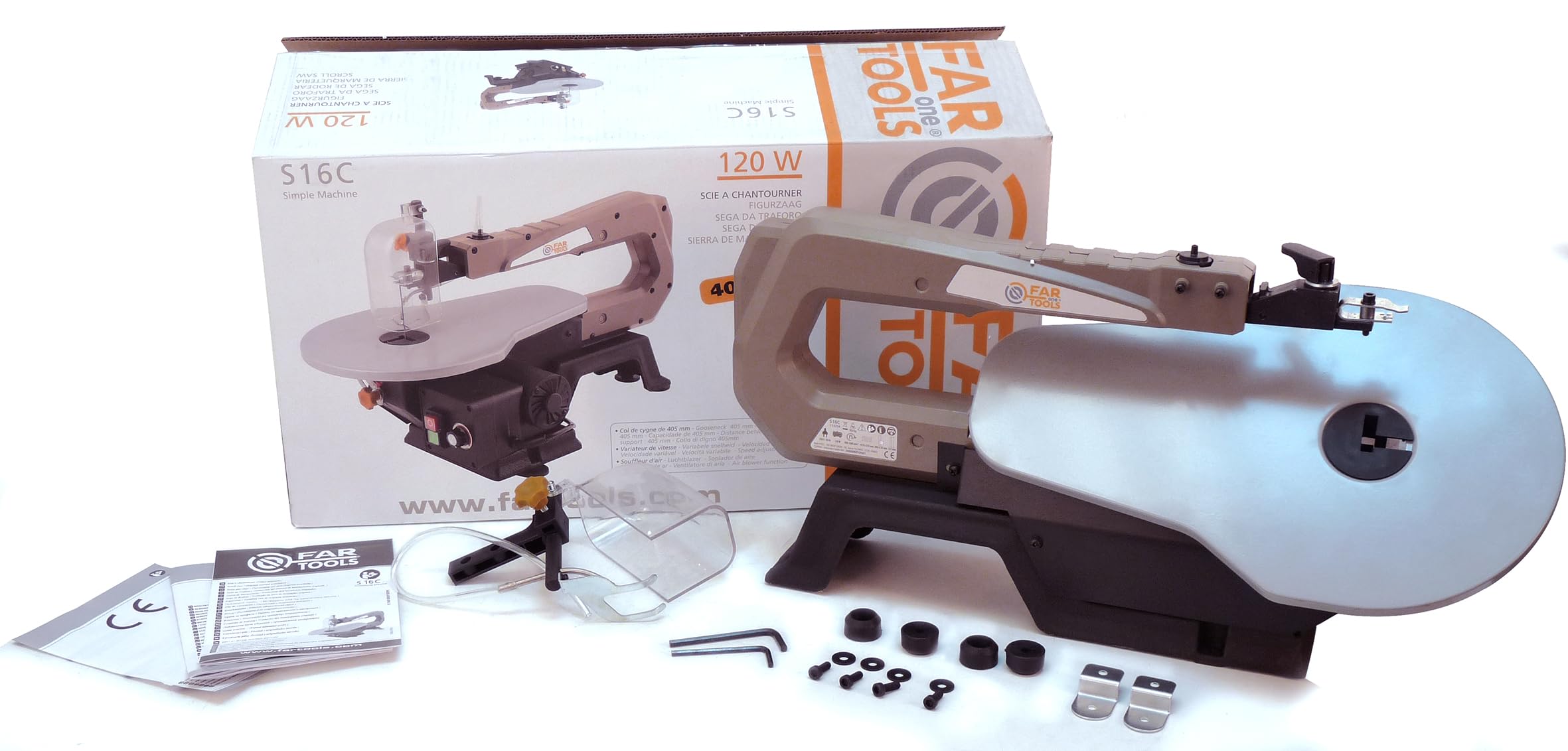 Fartools One S 16 - Sega per intaglio, potenza 120 W