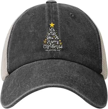 ZKLCRYTR Merry Christmas to You Baseball Cap for Women Mens