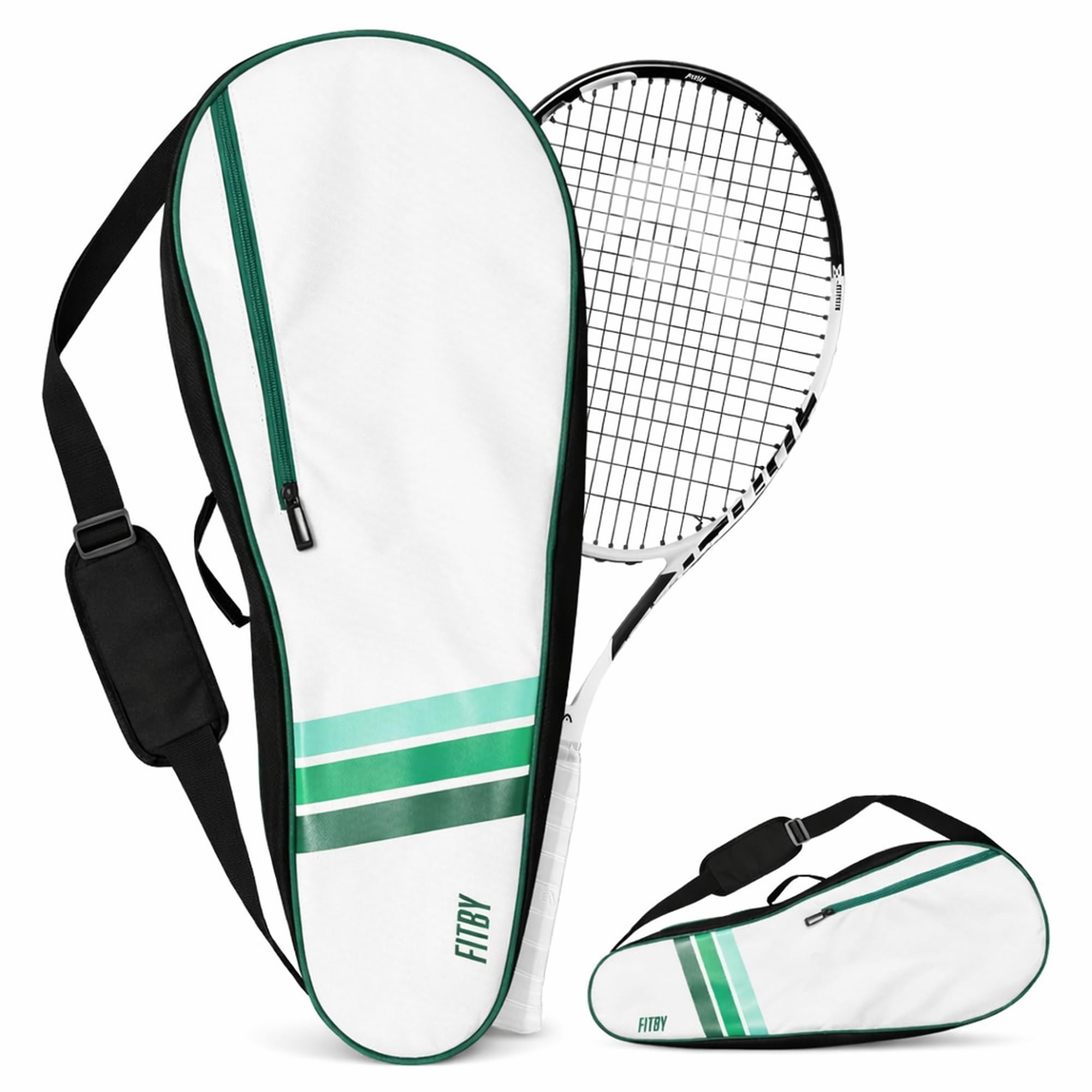 Durable Tennis Bag - Lightweight Racket Bag for Men, Women & Professionals - Roomy Interior