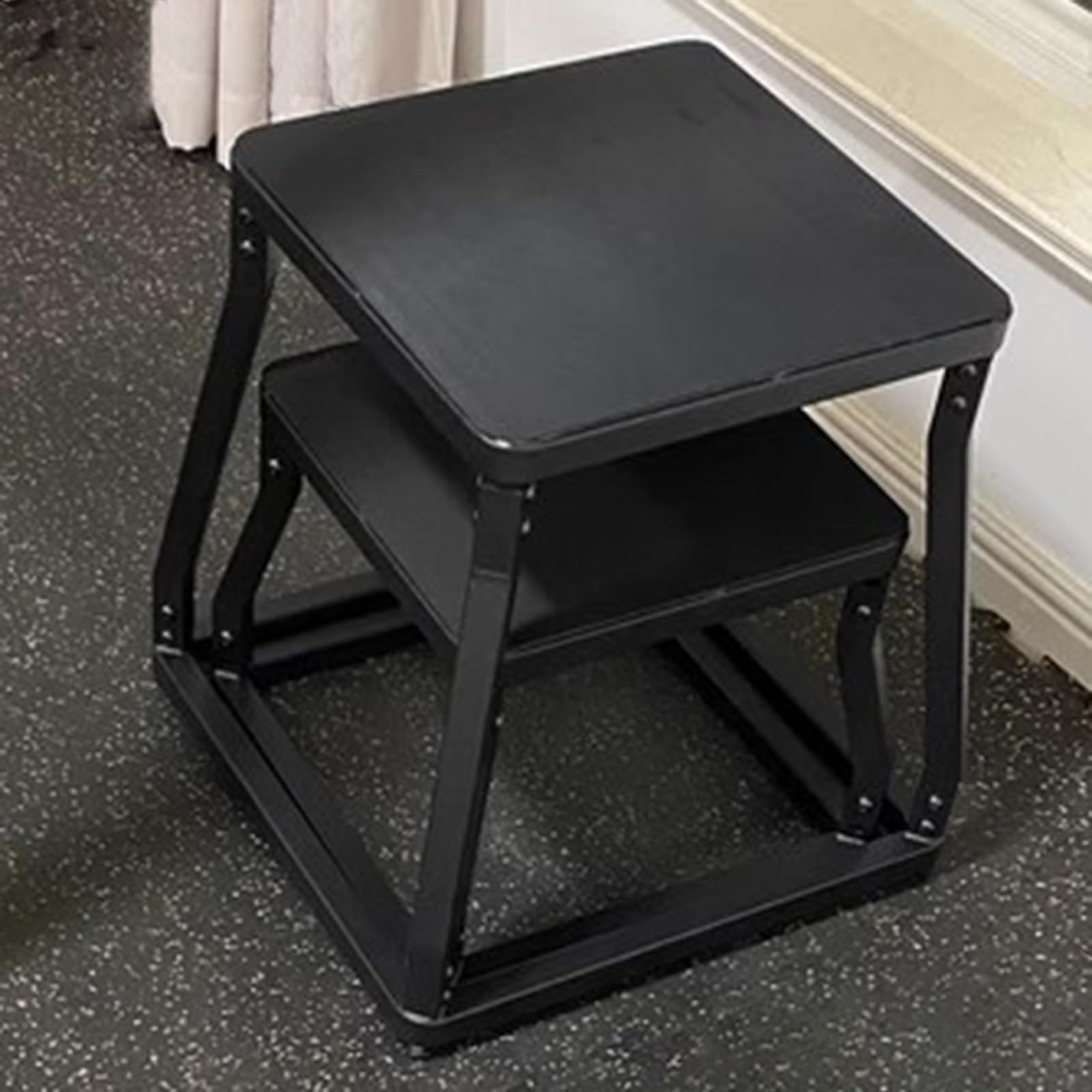 Plyometryczny skok – platforma do ćwiczeń z możliwością układania w stos, do domowej siłowni, stalowy trener skoków do treningu i ćwiczeń step-up