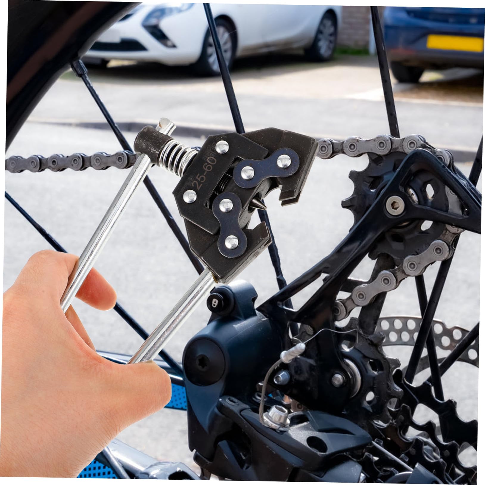 Tensor De Cadena De Bicicleta Herramienta De Ajuste De Motocicleta Desmontaje
