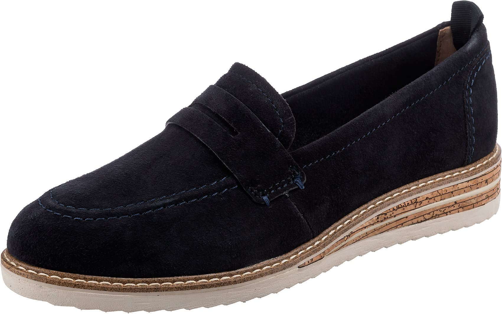 Scarpe Donna Tronchetti Donna Tortora Traforato In Camoscio Tacco Largo Con Elastina E Zip