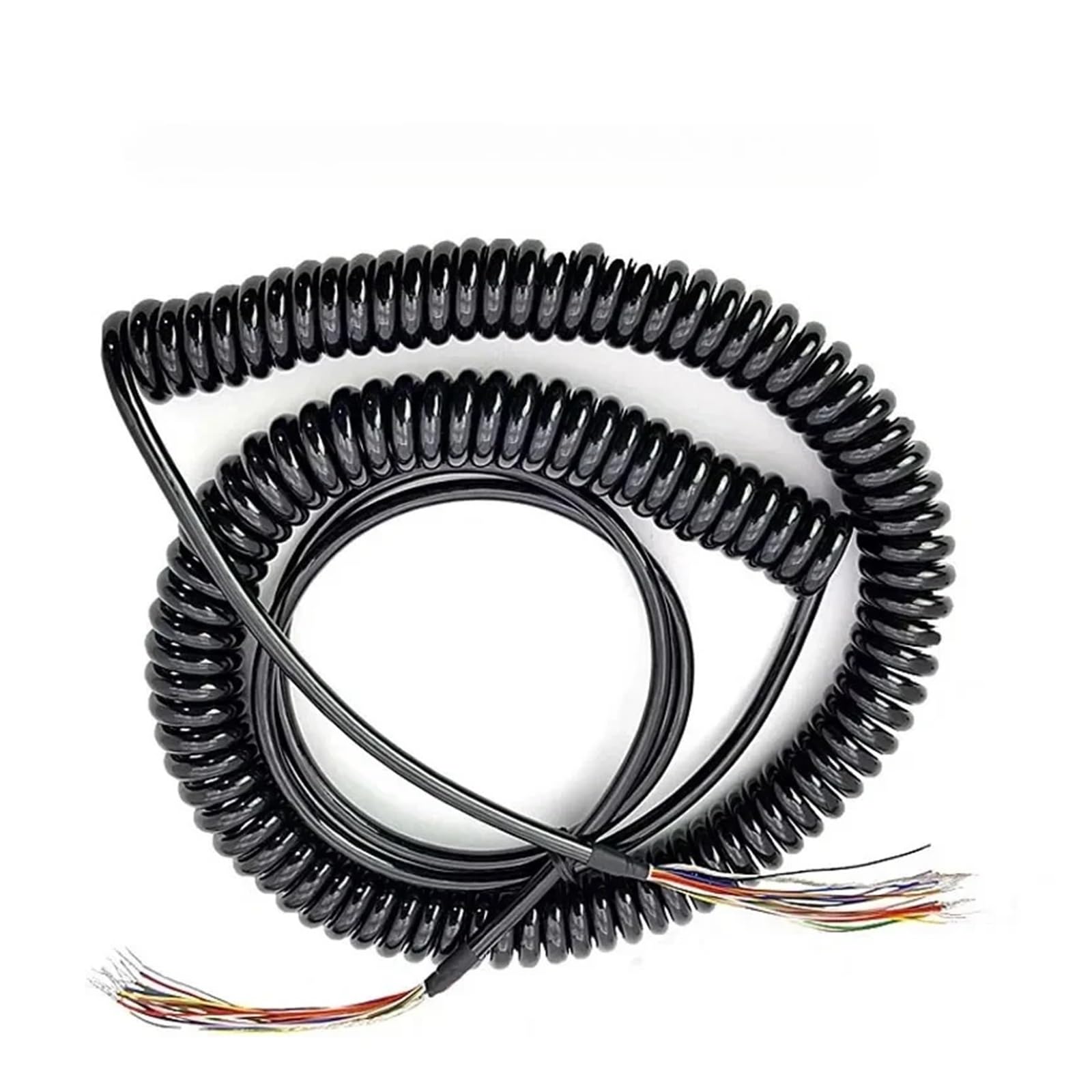12-21-adriges Federspiralkabel for Hand-Encoder-Handimpulsgenerator(19cores stretch 4-5m)