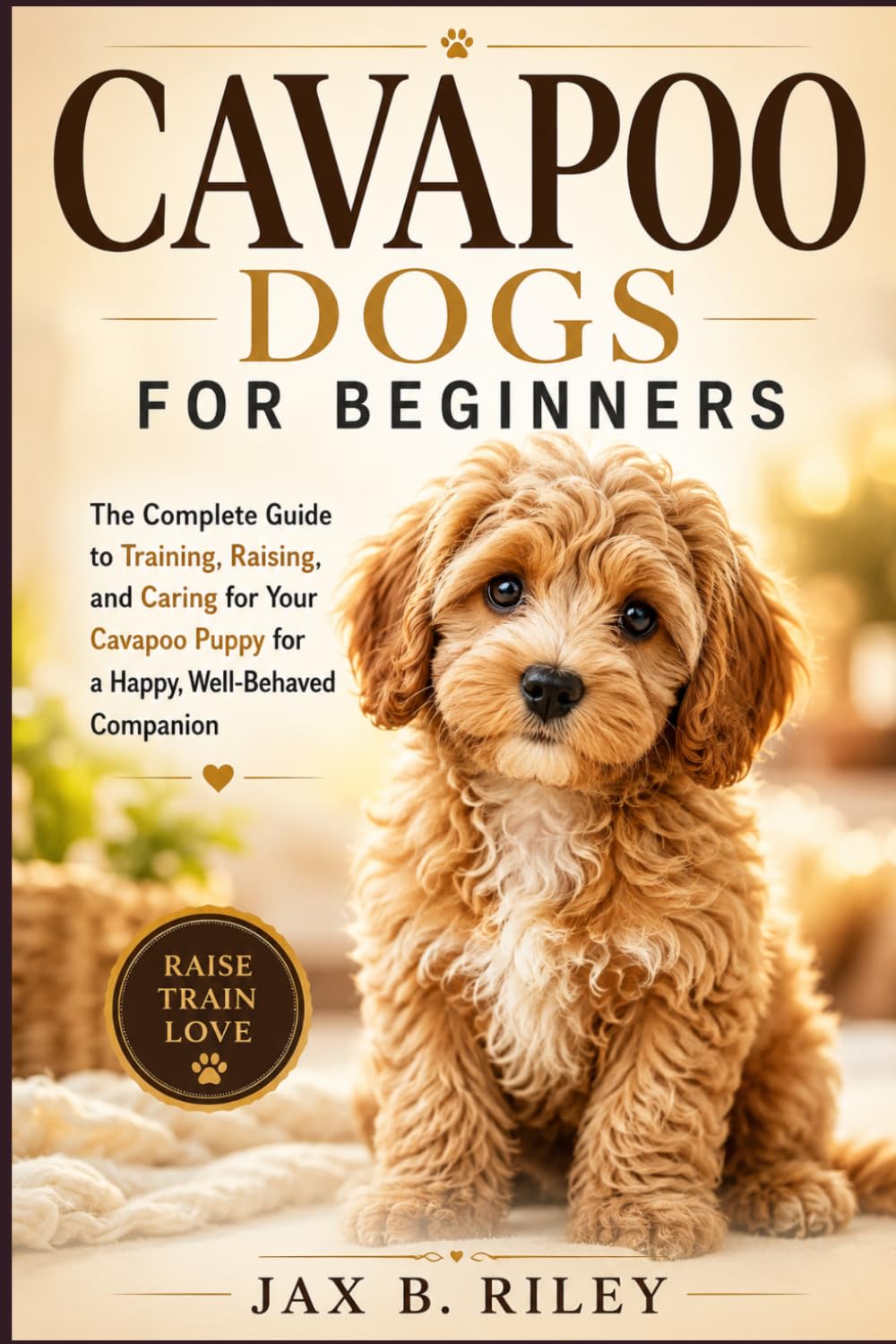 CAVAPOO DOGS FOR BEGINNERS: The Complete Guide to Training, Raising, and Caring for Your Cavapoo Puppy for a Happy, Well-Behaved Companion