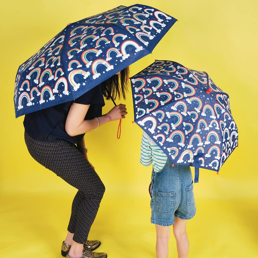 Floss & Rock Colour Changing Umbrella - Rainbows, Multicoloured, 66 x 60cm - Image 2