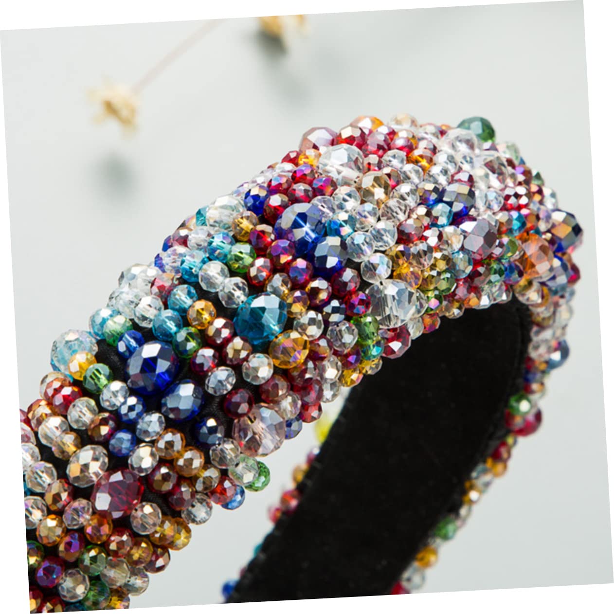 Abaodam Lot De 3 Bandeaux Élégants Pour Cheveux Avec Perles Et Nœud À Bijoux Pour Femme