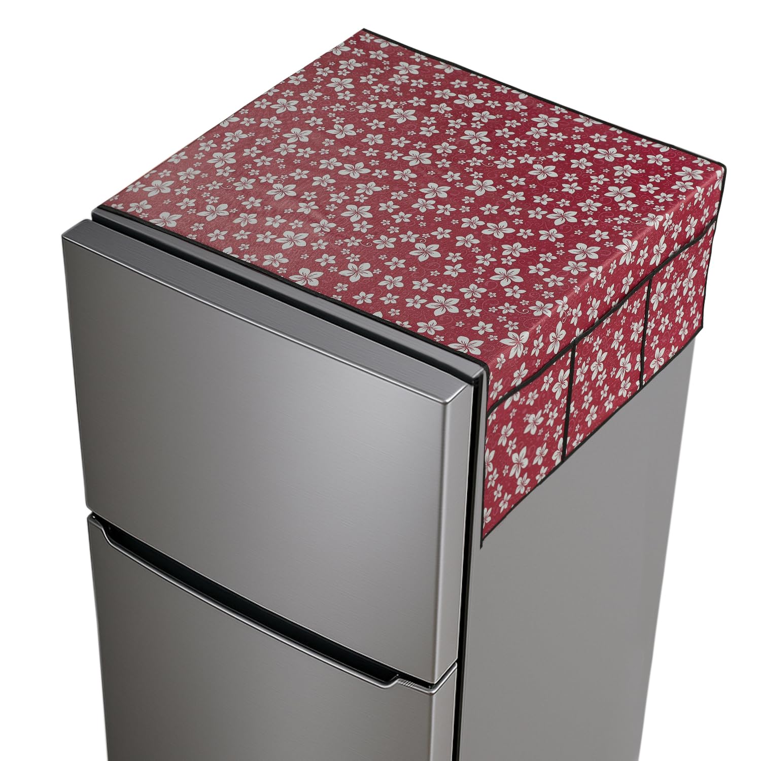 Refrigerator Top Cover - Floral Print -11