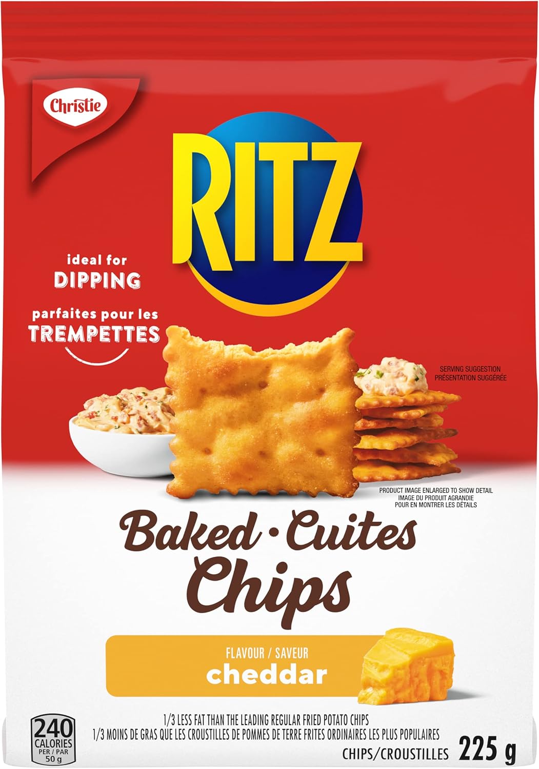 Ritz Baked Chips Cheddar Flavour, 7.9oz Amazon.ca Grocery & Gourmet Food