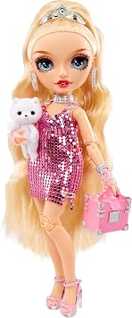 Rainbow High Premium Edition- Paris Hilton Collector Doll- 11 inch, 2022 Fashion Doll with Blond Hair, 2 Gorgeous Outfits to Mix & Match and Premium Doll Accessories. Great Gift and Collectors!