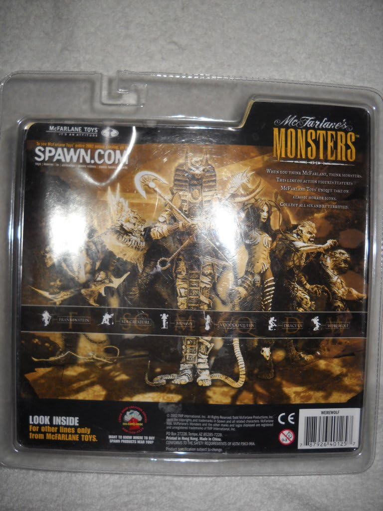 McFarlane Monsters Series 1 Action Figure Werewolf