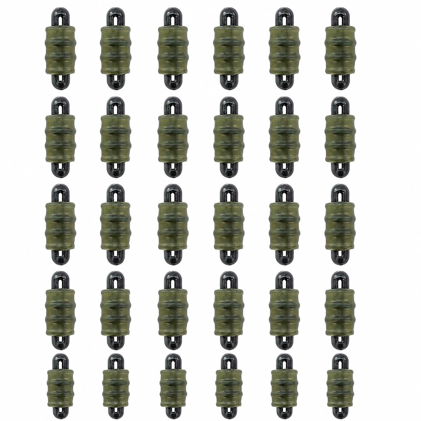 30 Pcs Quick Change Fishing Beads for Method Feeder Rigs