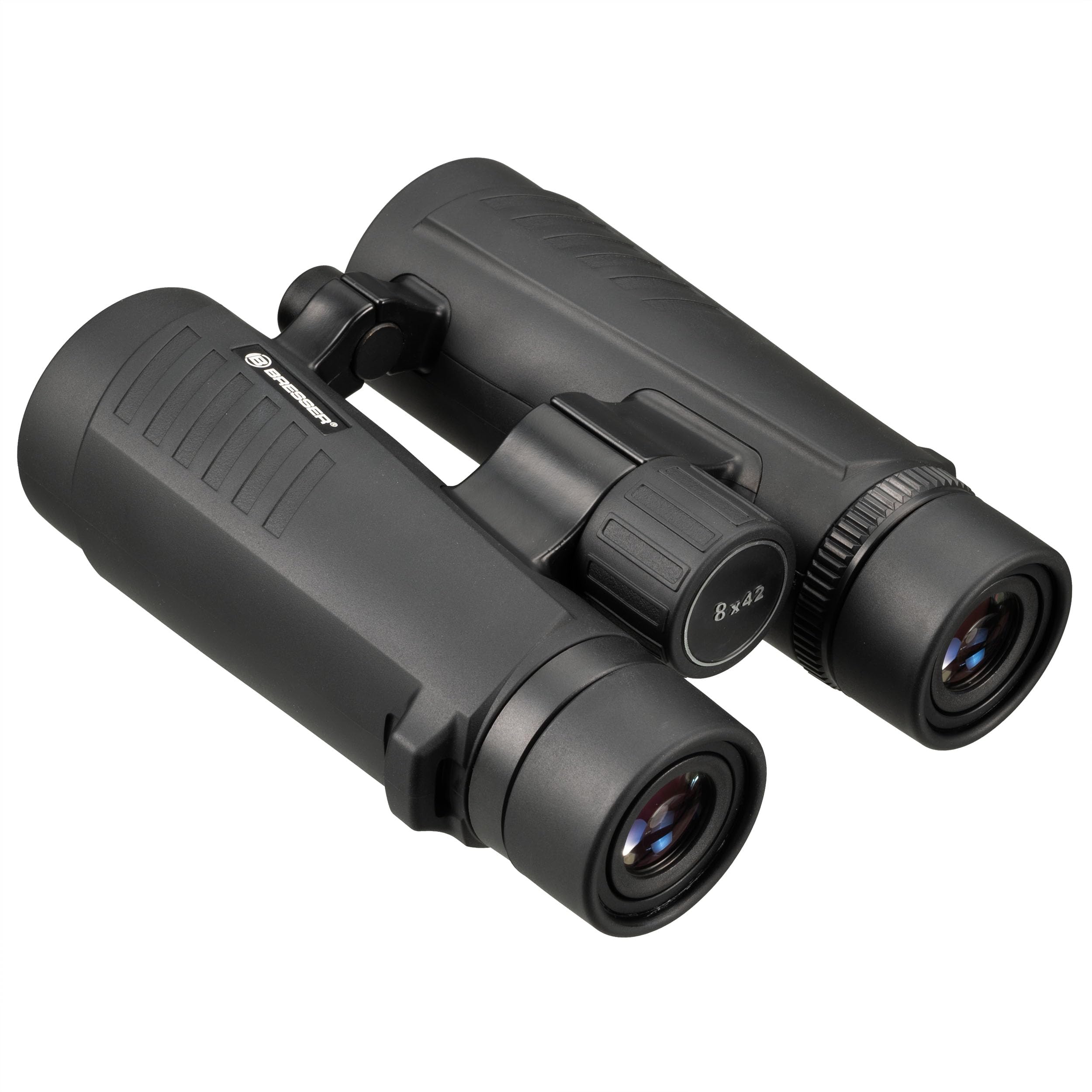Bresser Fernglas 8x42 Tobermory – Allround-Fernglas, Vogelbeobachtung, Reisen, Sportevents, 105 m Sehfeld, 42 mm Objektiv, Brillenträger