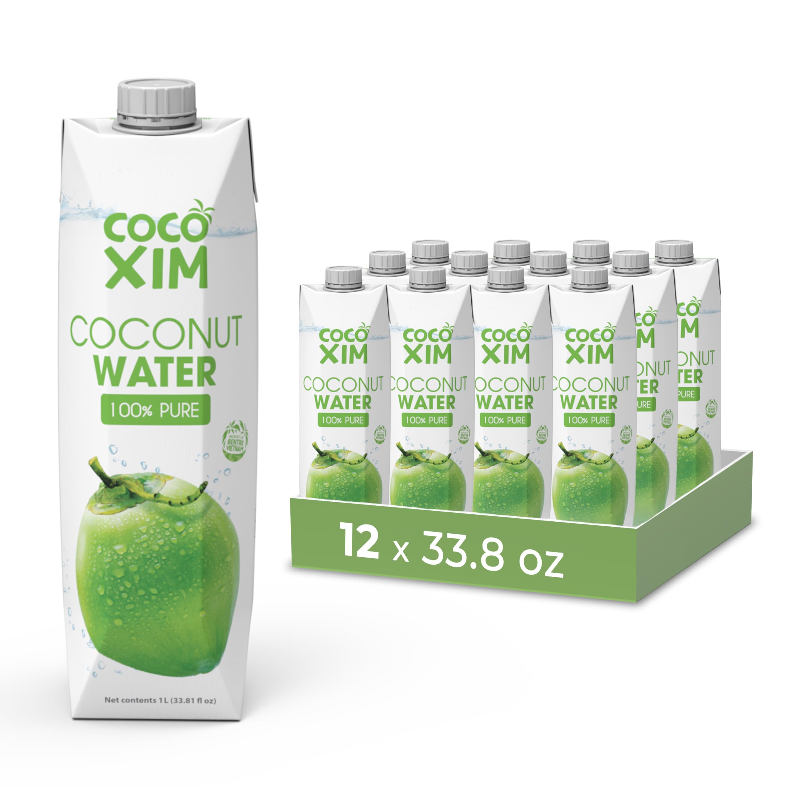 Amazon.com : COCOXIM Ready to Drink Pure Coconut Water - 33.8 oz