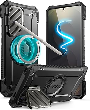 SUPCASE for Samsung Galaxy S25 Ultra Case with Camera Cover Stand (UBMag XT)