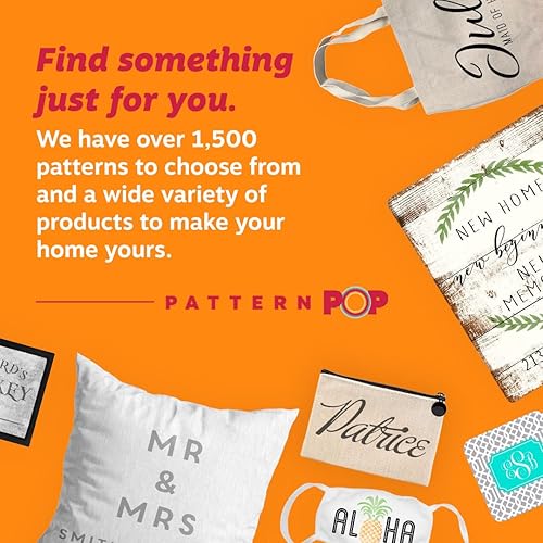 Miniatura 8 de Pattern Pop - Fundas de almohada personalizadas con nombre e inicial - Fundas de almohada decorativas con letras - Ideal para regalar - Funda de