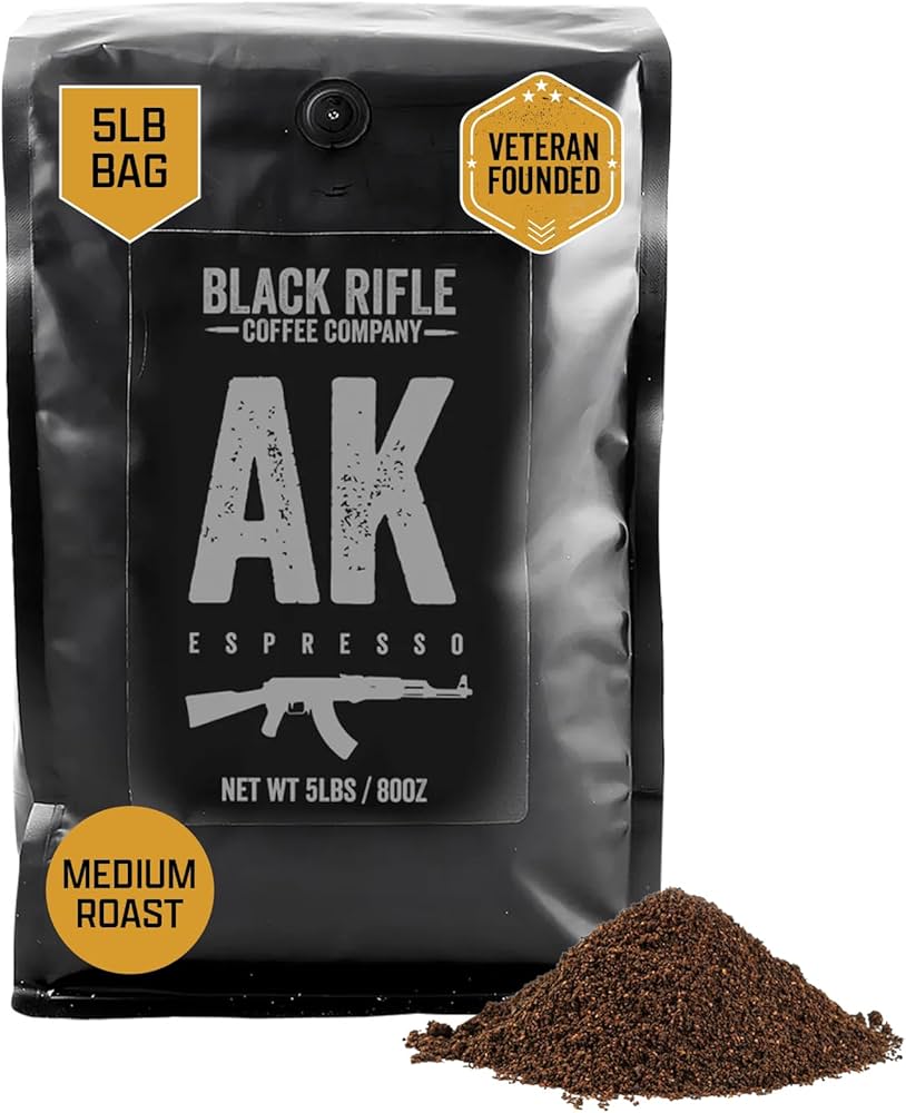 Amazon.com : Black Rifle Coffee Company AK Espresso, 5 lb Bag