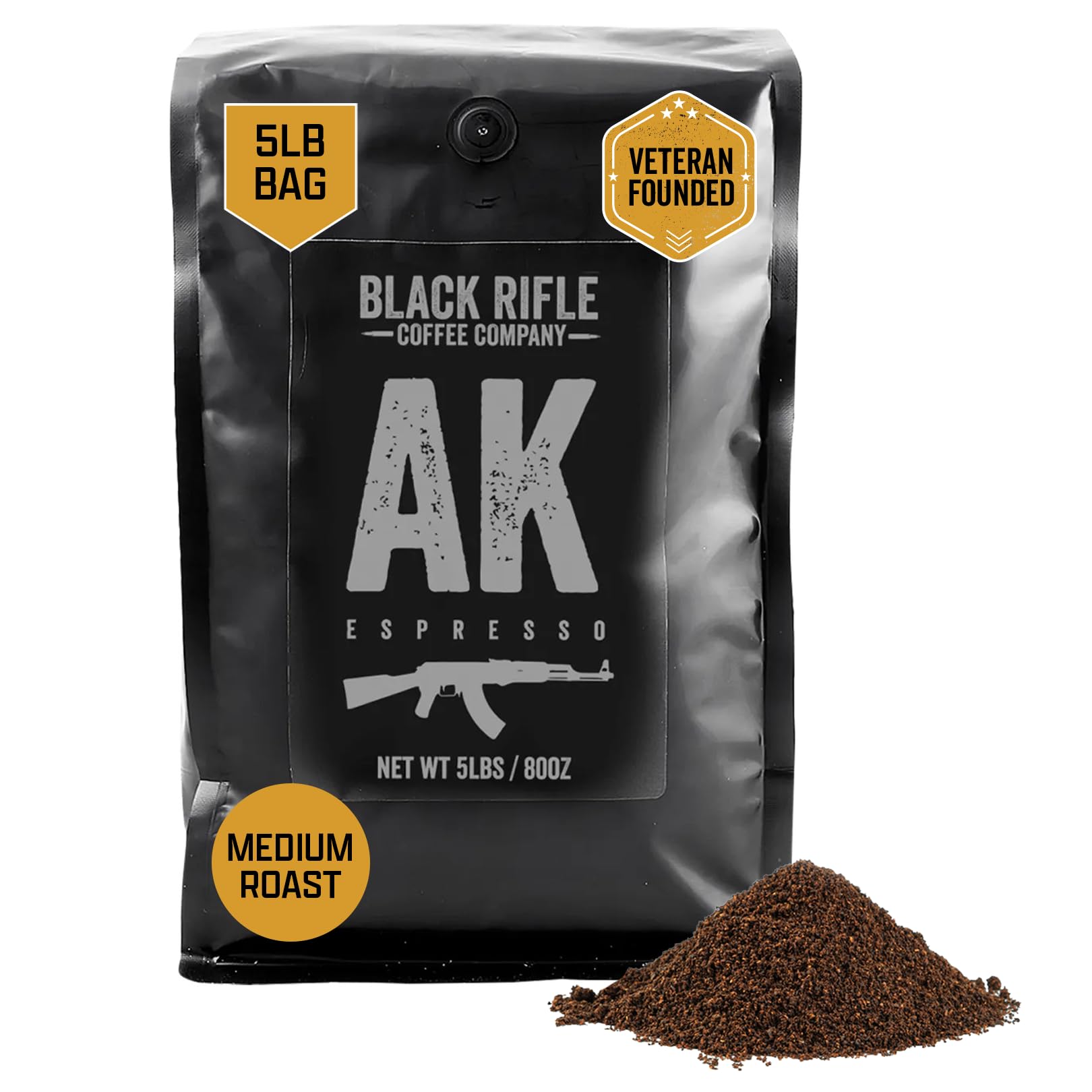 Amazon.com : Black Rifle Coffee Company AK Espresso, 5 lb Bag