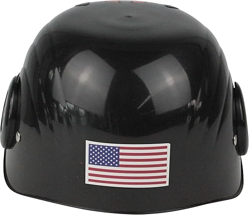 Miniatura 4 de Accesorio básico para disfraz de casco de piloto de caza negro para niños, Negro -