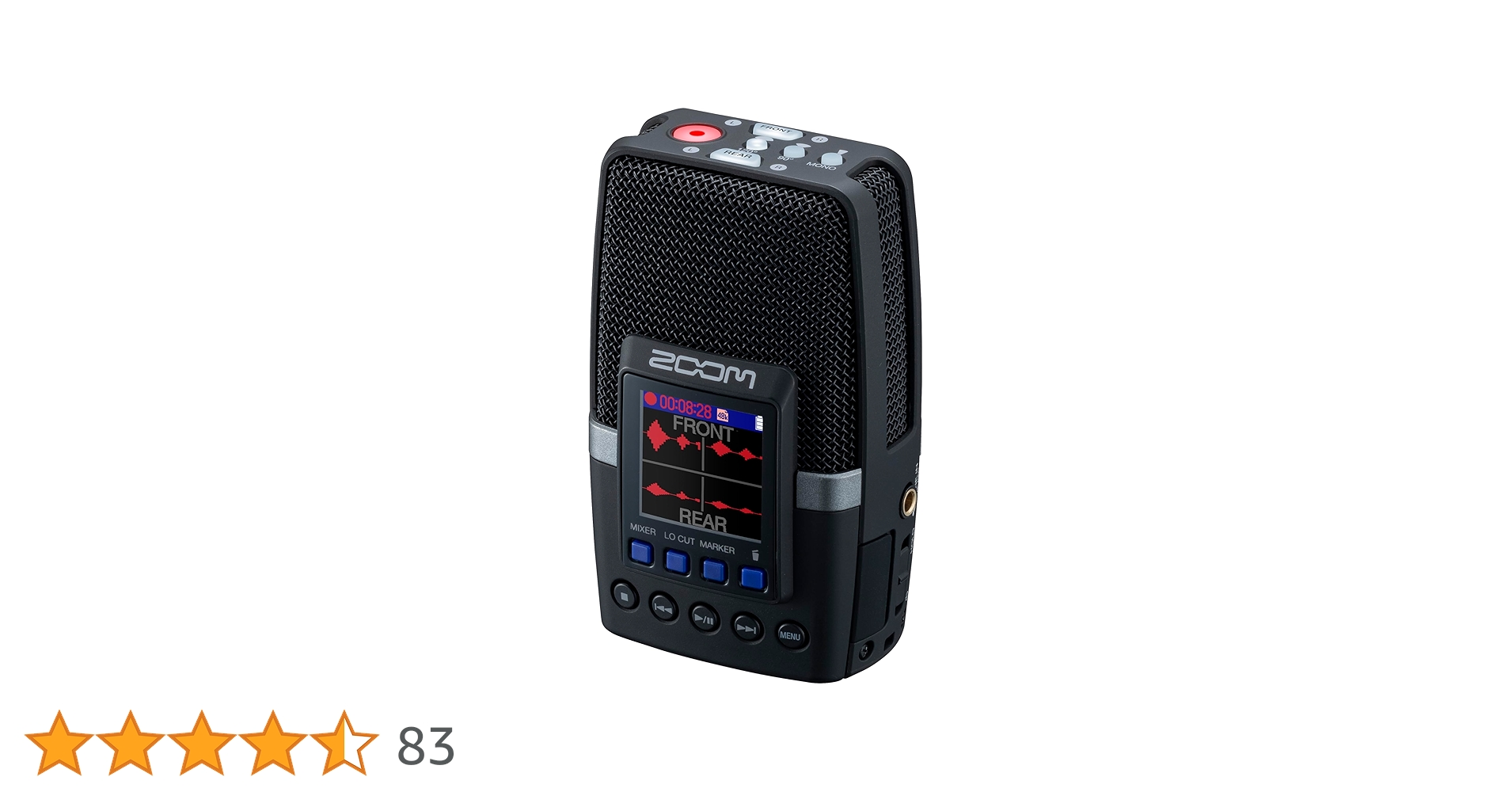 Amazon.co.jp: ZOOM H2 essential ハンディレコーダー 32bitフロート