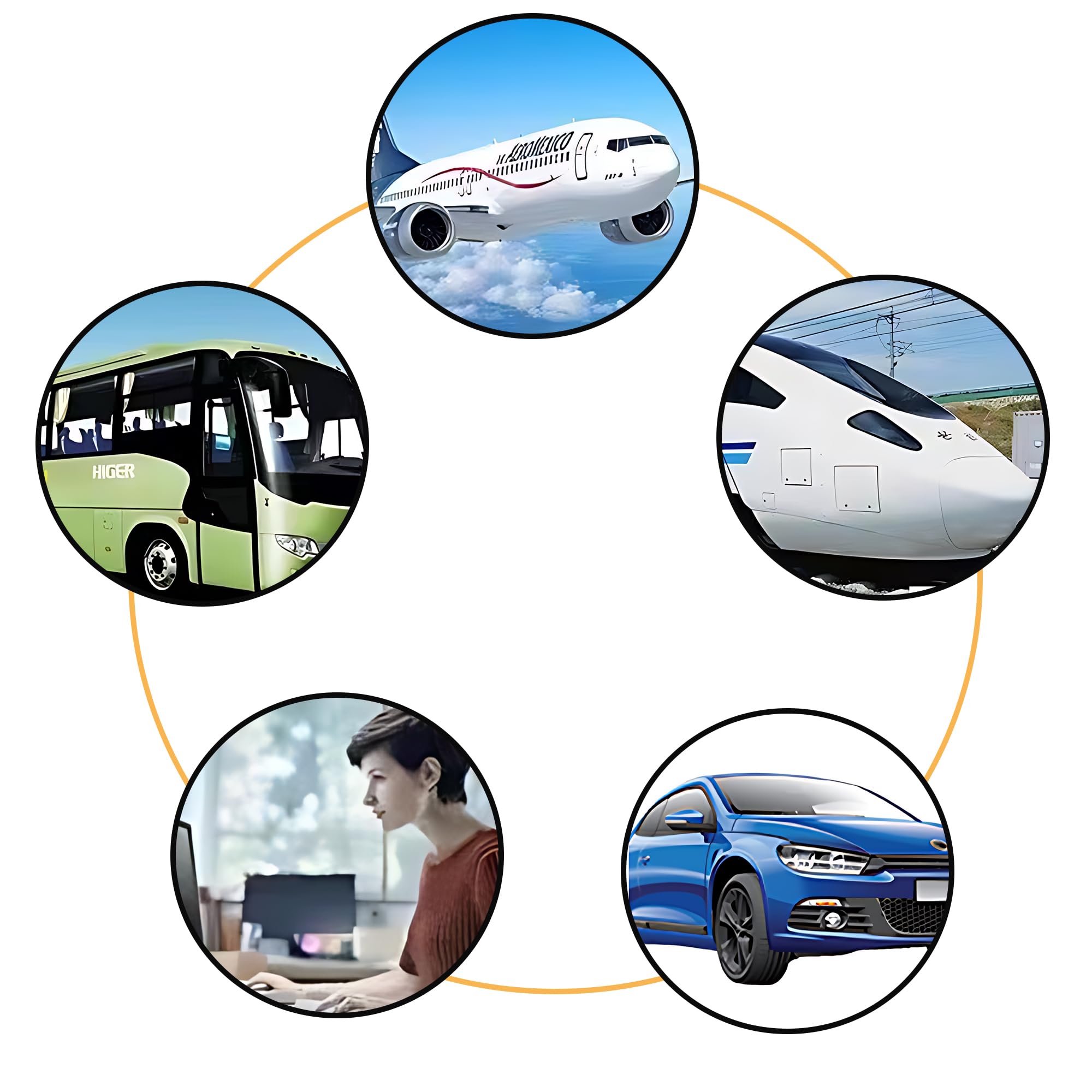 Airplane Foot Hammock Comfort Foot Hammock for Plane Travel Accessories Airplane Gadgets Good Use for Travel Essentials Office — view 6