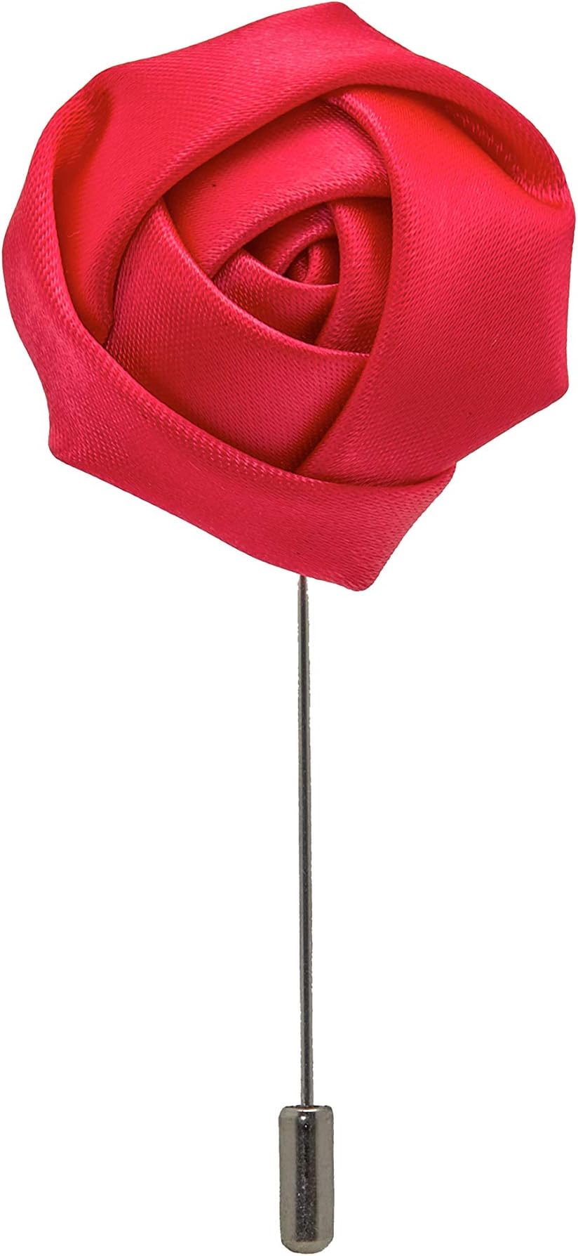 The Tie Co™ Large Flower Fabric Flower Lapel Pin Button Hole