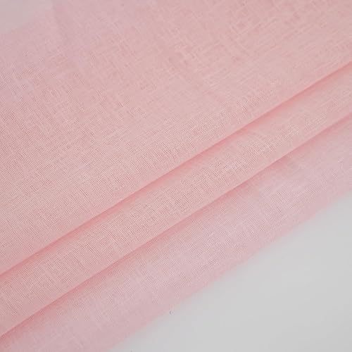 Miniatura 3 de UPOPO Cenefa de cortina transparente de gasa transparente de 15 pulgadas de largo, para sala de estar, dormitorio, cocina, cenefa transparente para