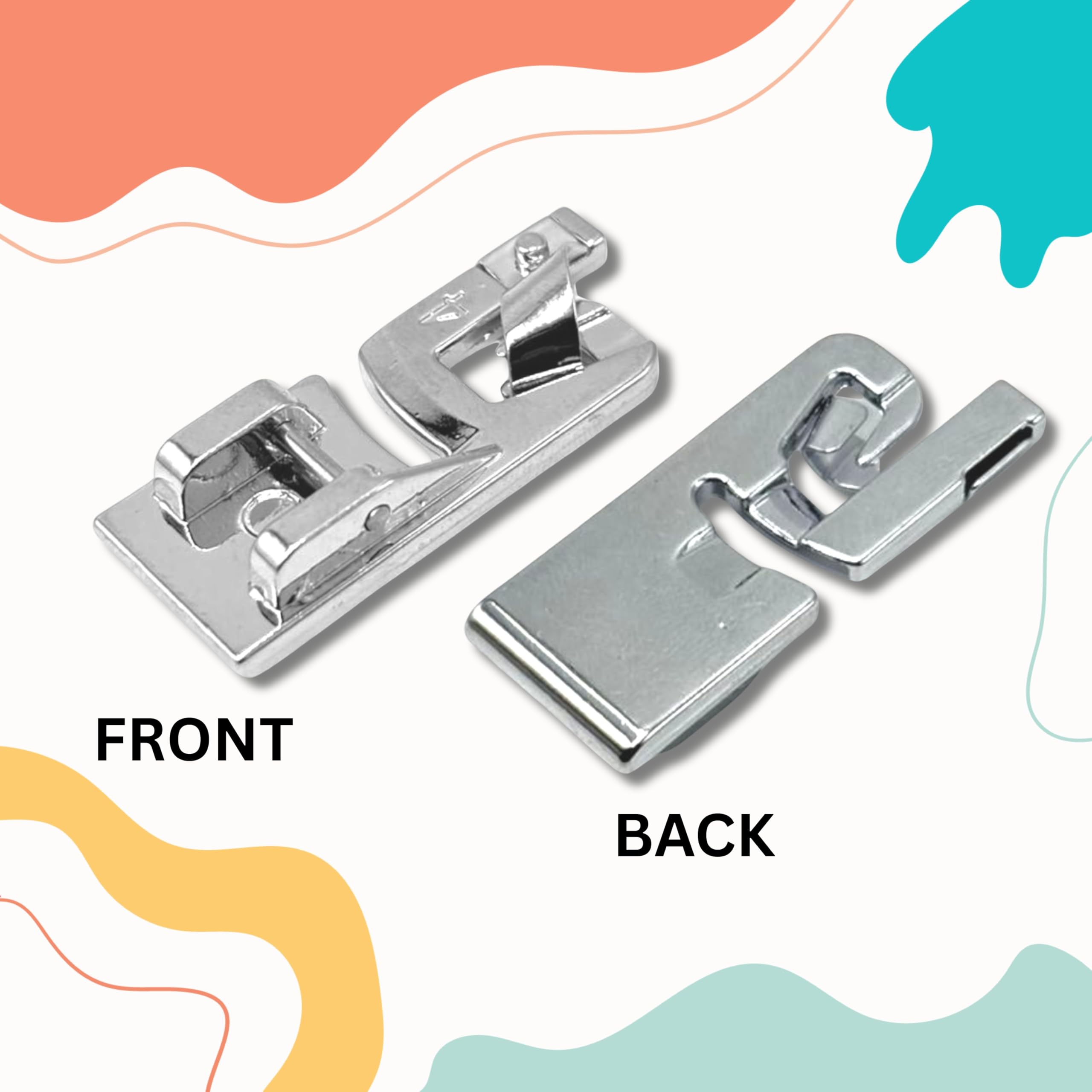 ZENITH Rolled Hem Presser Foot Set, 3 Pieces, 6mm/4mm/3mm — Amazon image 7