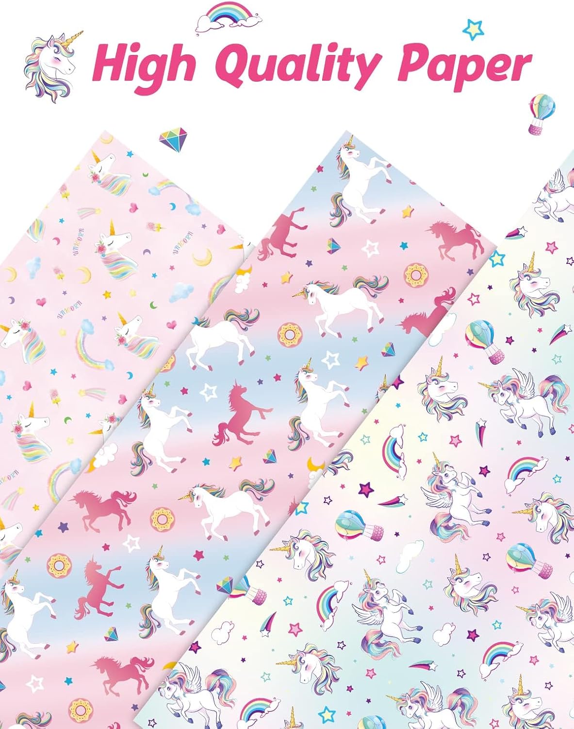 WERNNSAI Unicorn Paper Combined Sale