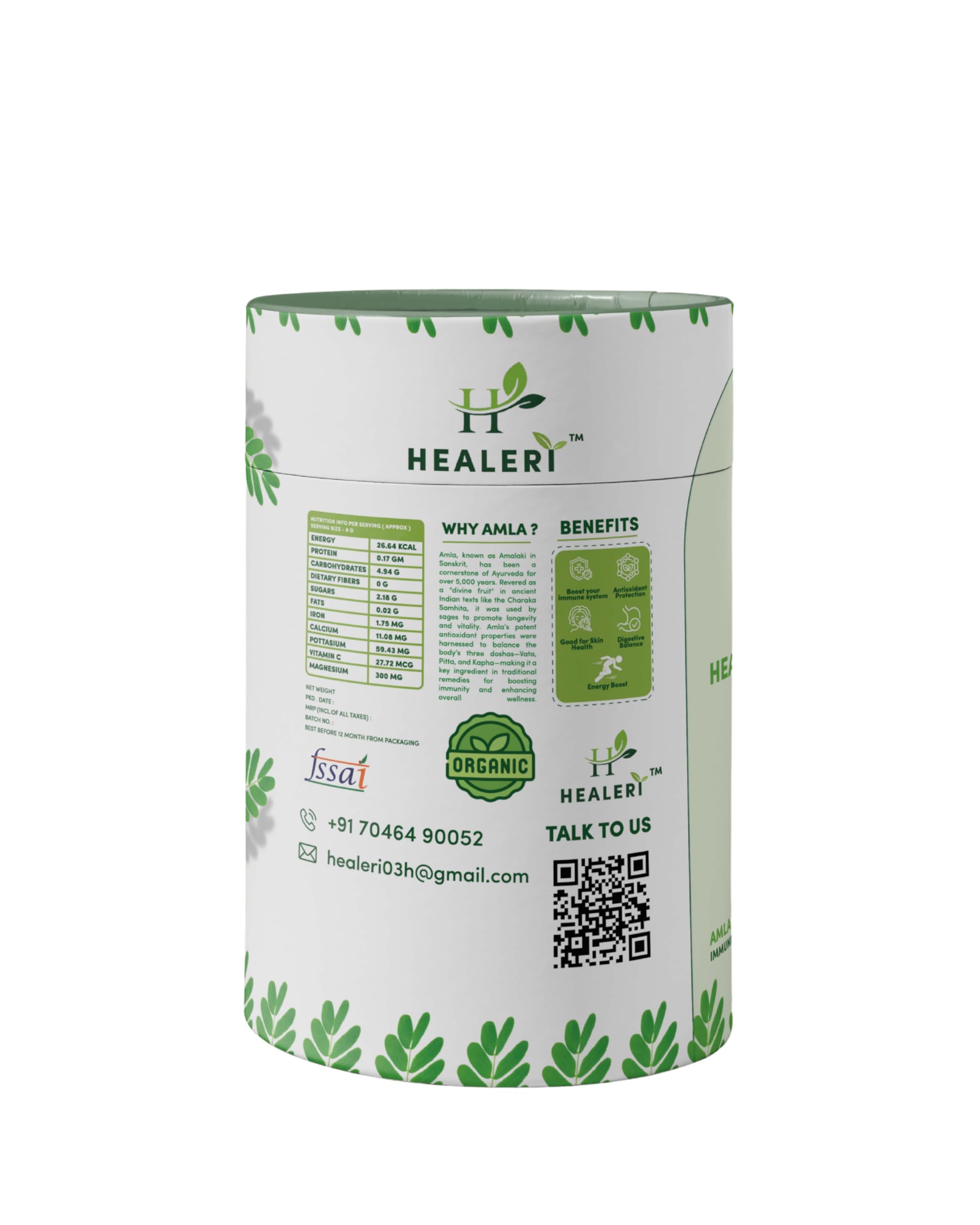 Amla Powder 150g | Amalaki | Indian Gooseberry | Fine Ground Fruit Powder | Daily Use | Resealable Container — Amazon image 8