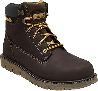 DEWALT Flex ST Leather, Durable, FLEX Outsole, Steel Toe, Safety Work Boot For Men