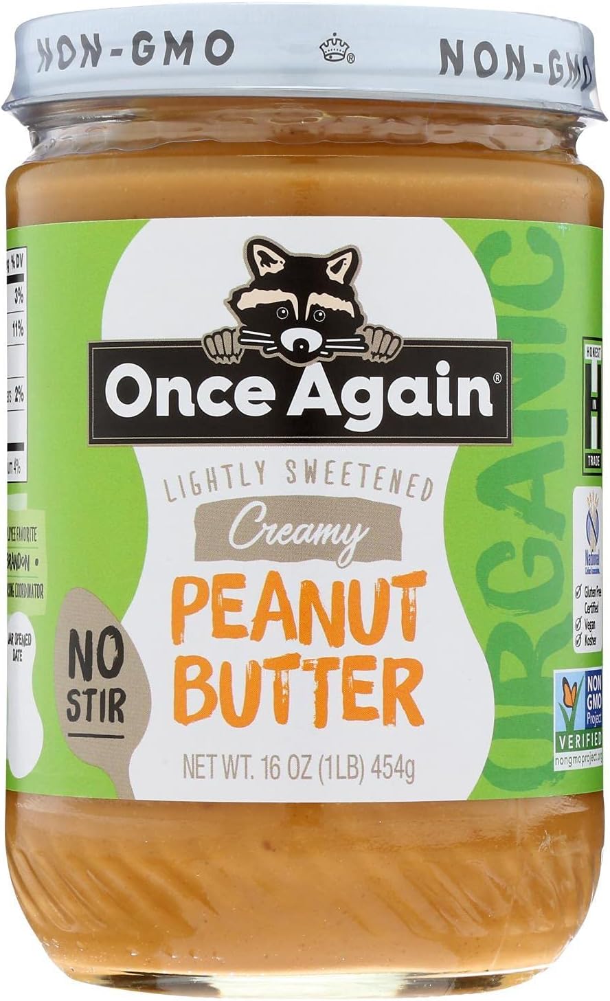 Mantequilla de Maní Cremosa Valencia Sin Gluten East Wind 16 oz - Pack de 6
