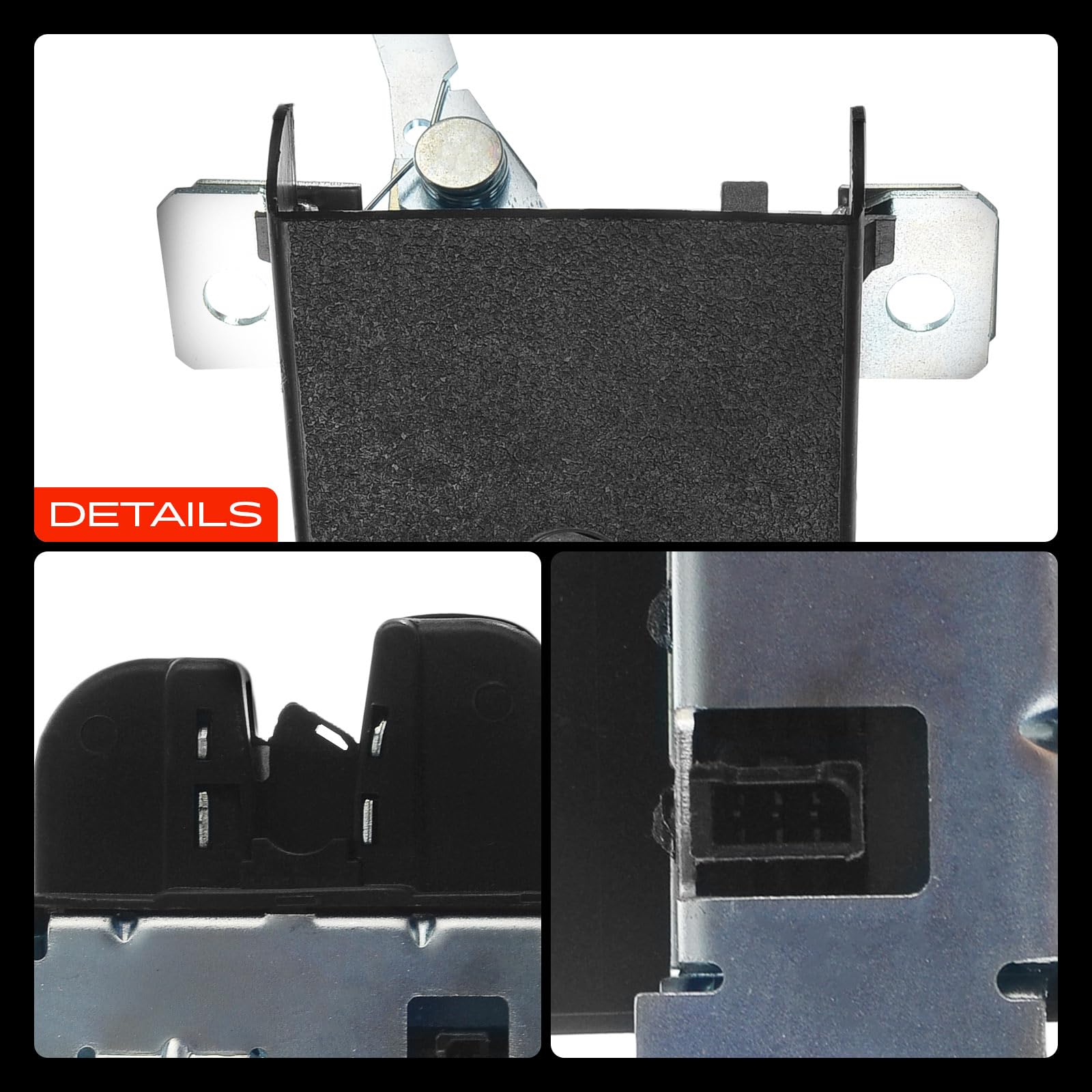 Frankberg Serrure de Coffre hayon Compatible avec Golf IV 1J1 Golf IV Variant 1J5 B.o.r.a Variant 1J6 Remplacer# 1J6827505A