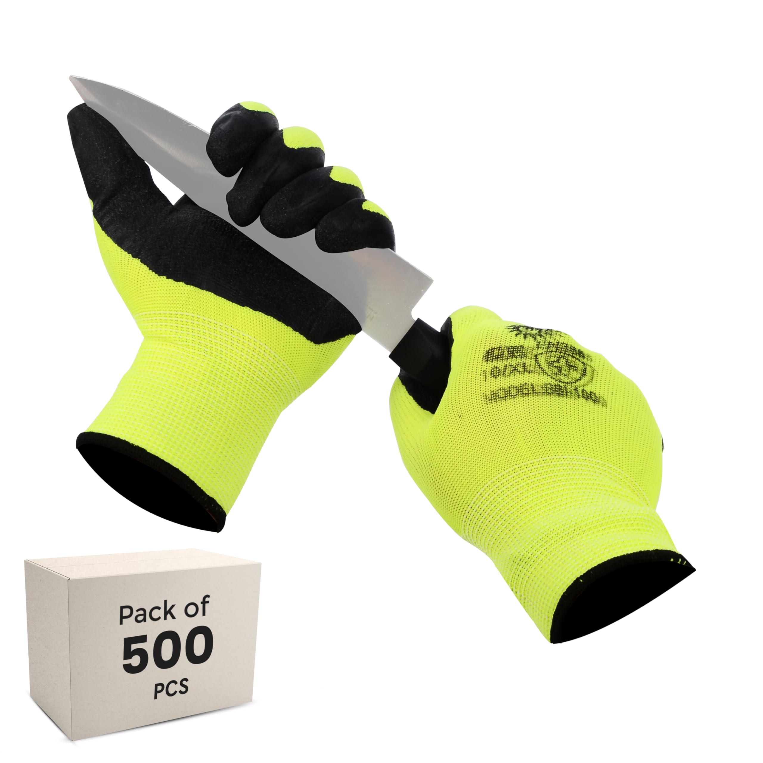 Robustt Nylon Nitrile Coated Industrial Safety Hand Gloves(Pack of 500) Anti-Cut | Cut Resistant | Heat Resistant | Industrial Use | for Finger and Hand Protection. (B0BN86CSD6) Amazon Price History, Amazon Price Tracker