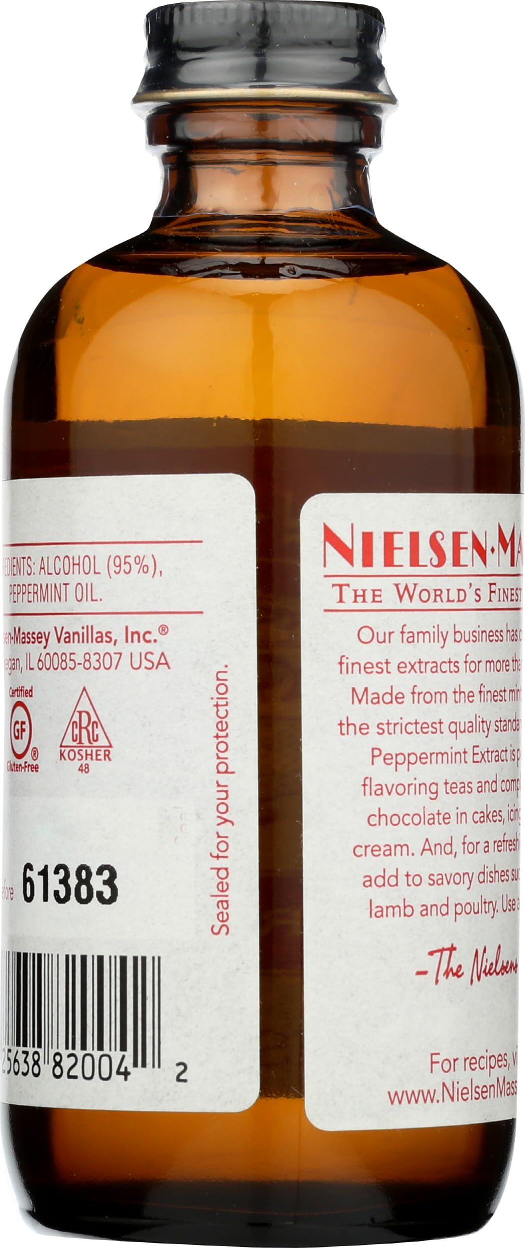 Nielsen-Massey Pure Peppermint Extract 4-Ounce