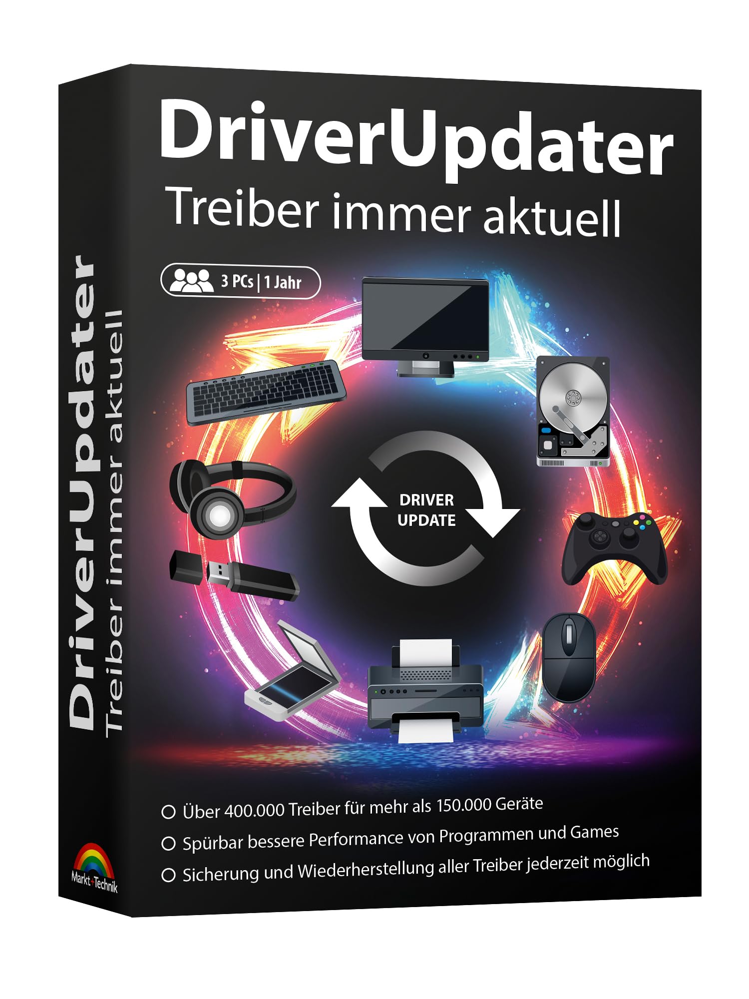 DriverUpdater - Windows Gerätetreiber automatisch aktualisieren, schnelleres und stabiles Windows für Win 11, 10, 8, 7