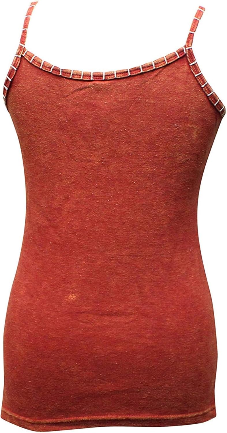 Shopoholic Fashion Women Hippy Patchwork Summer Tank Top Boho Sleeveless Cotton Festival Vest - Image 4