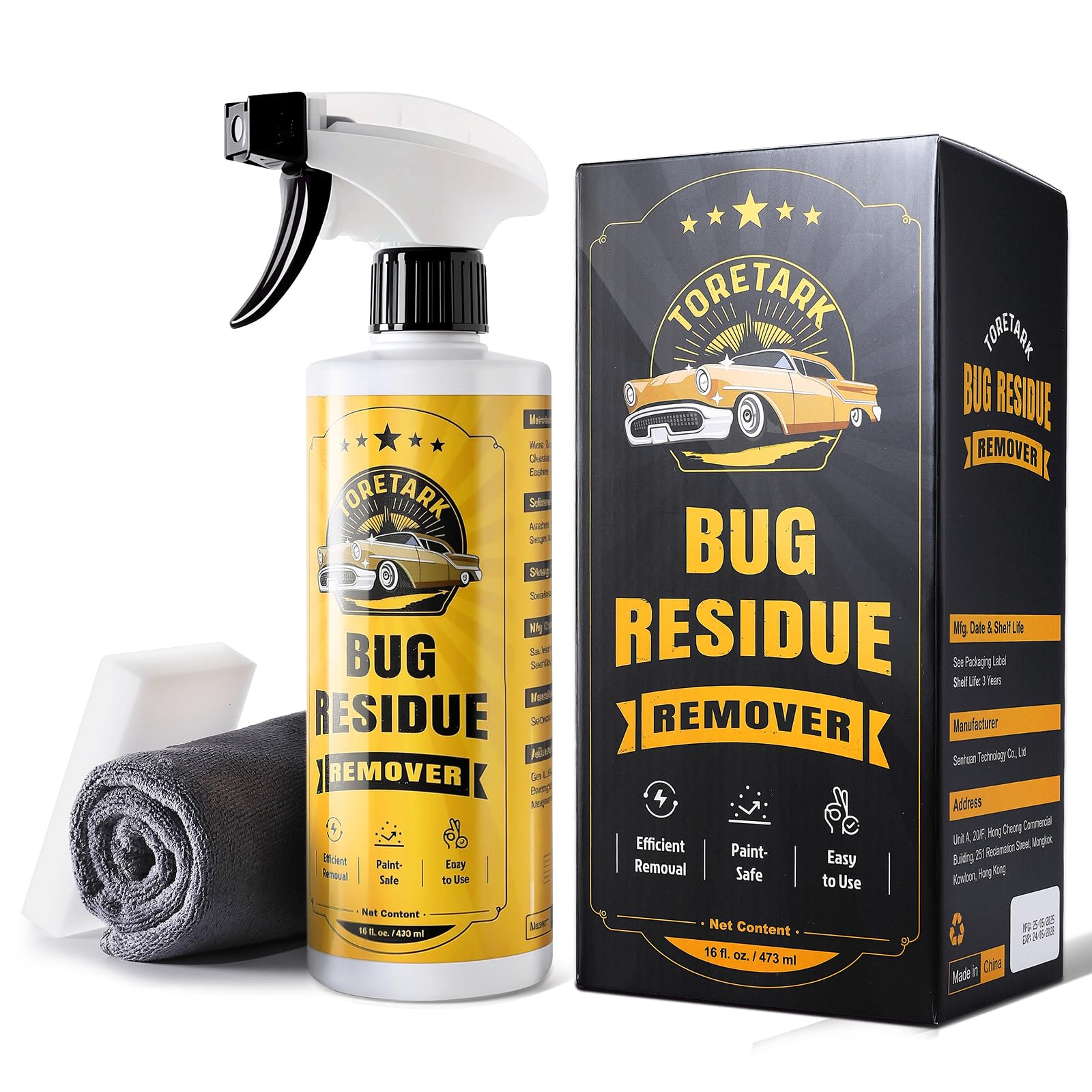 toretark Bug & Sap Remover