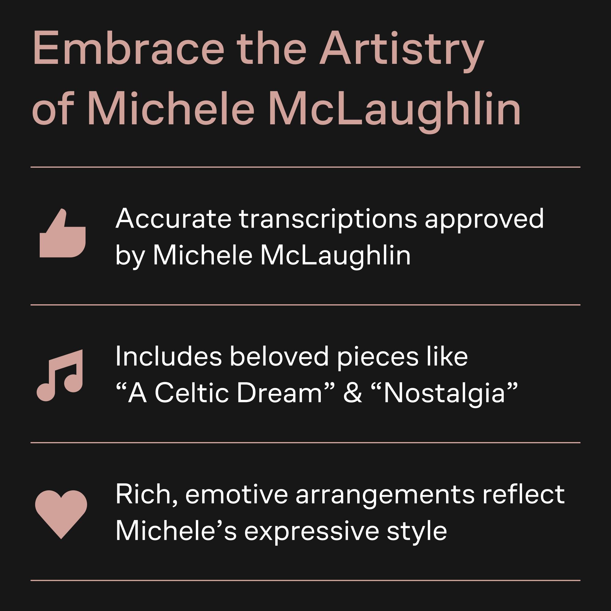 Michele Mclaughlin: Piano Sheet Music Collection