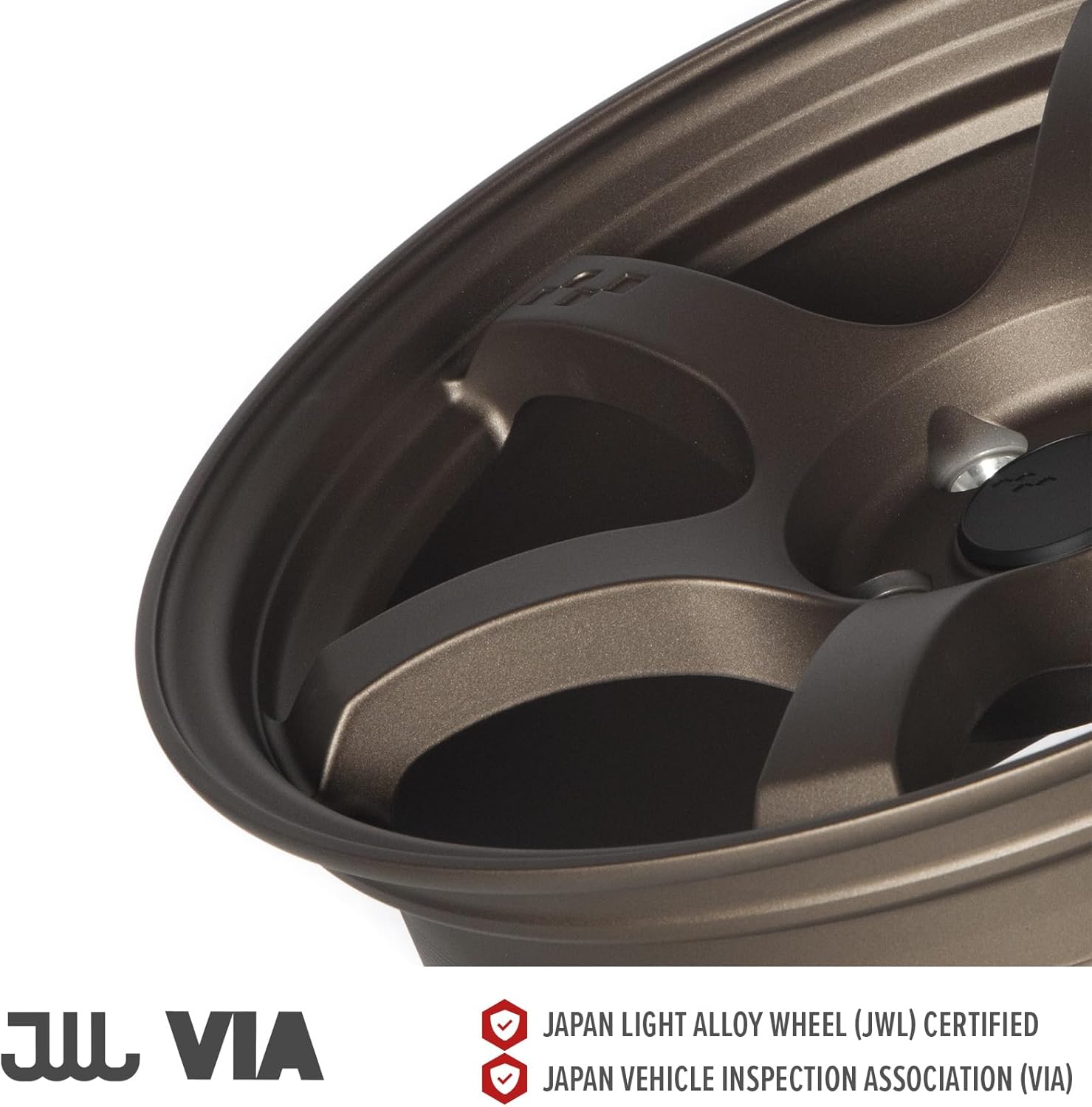 Circuit Performance CSF1 18x9.5 Flat Bronze 5x114.3 [+38mm] 57DR Style Compatible with Subaru WRX etc