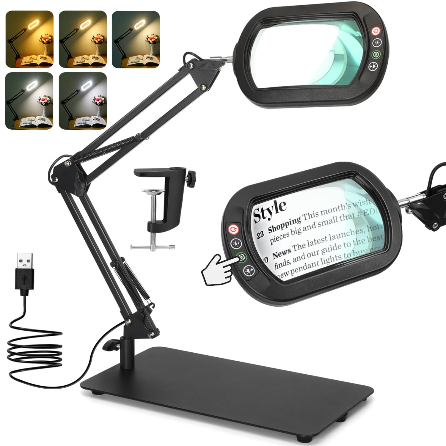 Occhiali Da Ingrandimento Con LED, Cucina - Fan Di Lidl - Foto 8