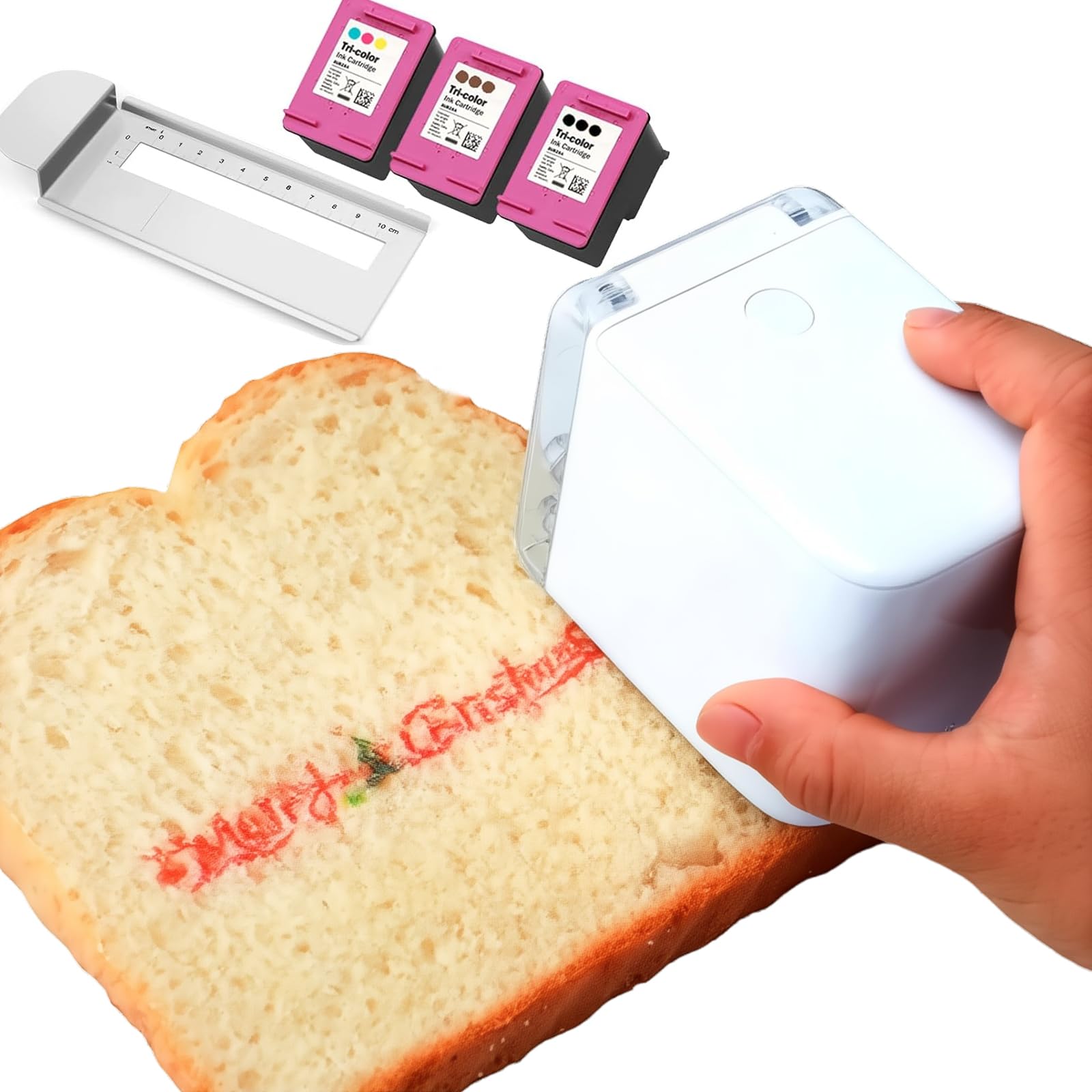 Imprimante cake portative haute précision pour personnaliser facilement vos desserts sans poche